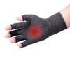 1 Pair of Arthritis Fingerless Gloves Rheumatoid Osteoarthritis Gloves Compression Gaming Hand Therapy Raynaud Syndrome Computer Gloves Hand Warmers Anti-Arthritis (Grau) view 1