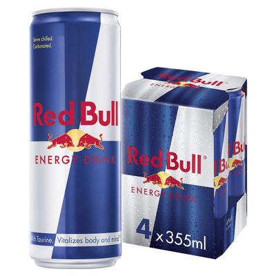 Red Bull Energy Drink 355ml 4pk