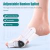 1 Pair Bunion Corrector Big Toe Straightener for Men Women Toe Straightener for Bunion Pain Relief Adjustable Bunion Splint Brace with Silicone Toe Straightener (2 Pcs) view 3