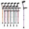 Ossenberg Comfort Grip Closed Cuff Double Adjustable Crutch  Purple - Right Handed | Height Adjustable Elbow Crutch for Men Women Adults Arthritis Comfort Anatomic Handle Forearm Ergonomic view 1