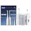 Oral-B Oral Health Center Irrigator; Waterflosser, 1 Oxyjet Nozzle, 1 Water Jet Nozzle, 1 iO4 Electric Toothbrush, 2 Toothbrush Heads, Plaque Remover for Teeth view 1