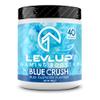 LevlUp Blue Crush Gaming Booster, Energy, Focus and Concentration Drink Powder for Gamers with Taurine, Caffeine, L-Tyrosine and Vitamin B12, Blue Raspberry Flavour, 320 g, 40 Servings view 1