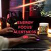 LevlUp Crazy Monkey Gaming Booster, Energy, Focus and Concentration Drink for Gamers with Taurine, Caffeine, L-Tyrosine and Vitamin B12, Cherry and Banana Flavour, 320 g, 40 Servings view 4