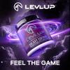 LevlUp Galaxy Edition Gaming Booster, Energy Drink Powder for Gamers with Taurine, Caffeine, L-Tyrosine and Vitamin B12, Sparkling Glow, Aai, Blueberry and Pomegranate Flavour, 320 g, 40 Servings view 2