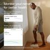 WITHINGS Body Comp - Scale for Body Weight and Complete Body Analysis, Wi-Fi & Bluetooth Scale with Color Screen, Digital Scale with Accurate Visceral Fat, Heart Heath - Compatible with Apple Health view 4