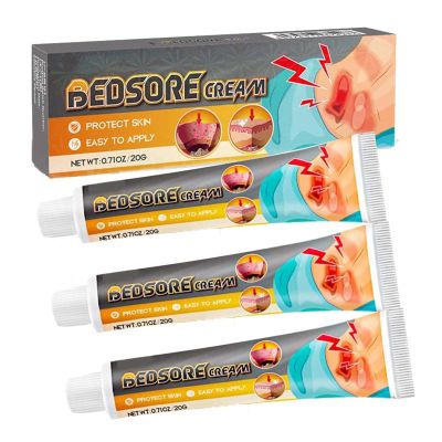 Bed Sore Treatment Cream, Bedsore Ointment, Bed Sores Healing Cream, Fast Wound Healing Gel, Fast-Acting Healing Cream for Bed Sores (3PC)