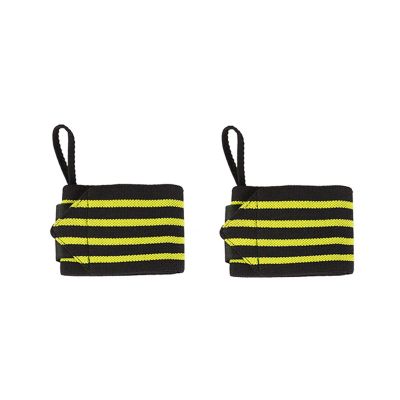 XAMIO Compression Wrist Wraps, Sports Bandage Elastic Wrist Brace Support For Arthritis Wrist Straps Pain Relief,Working Out, Weightlifting,Men Women (Color : Yellow, Size : 50 * 8cm)