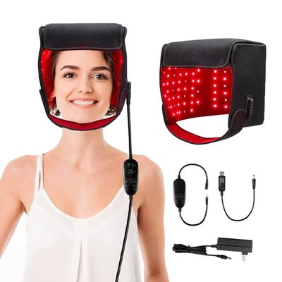Sberna LED Red Light Therapy Hat, 215Pcs Leds 660Nm & 850Nm Near Infrared LED Therapy Device for Hair Loss Promote Hair Fast Regrow Care Cap for Men And Women
