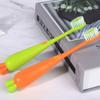 Beaupretty 6 Pack Kids Carrot Toothbrush Soft Manual Toothbrush for Children Toddler view 3