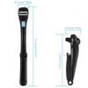 Electric Back Hair Shaver Portable USB Rechargeable 15inch Long Back Hair Removal, 180 Degrees Foldable Full Body Shaving Groomer Men Shaver Leg Hair Removal Trimmer Tool view 4