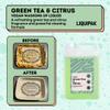 Liquipak Vegan Washing Up Liquid Refill  Green Tea & Citrus, 2x5 Litres. 100% vegan & cruelty-free, removes tough stains and grease with ease, fresh citrus scent. view 4