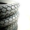 1 Set of 4 330x100 400x5 Grey Pneumatic Block Mobility Scooter Tyres 4.00-5 view 3