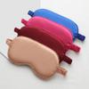 Mulberry Silk Sleep Eye Mask Blackout Sleeping Eye Mask for Men&Women with Elastic Strap Grey view 2
