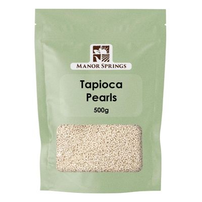 Tapioca Pearls 500g by Manor Springs