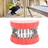 Denture Drill Bit Holder, Red Denture Screwdriver Organizer 3D Sculpture Desk Decor High Temperature Resistance for Home (with Bits) view 2