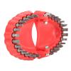 Denture Drill Bit Holder, Red Denture Screwdriver Organizer 3D Sculpture Desk Decor High Temperature Resistance for Home (with Bits) view 4