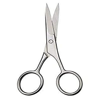 Beard and Eyebrow Cutting Moustache Trimming Scissor 4 inch