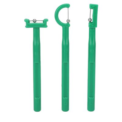 3pcs Tongue Tip Exercise Set, Different Shapes Improve Flexibility Oral Muscle Strength Tongue Training Tools for People Orthodontics Swallowing Health Awareness