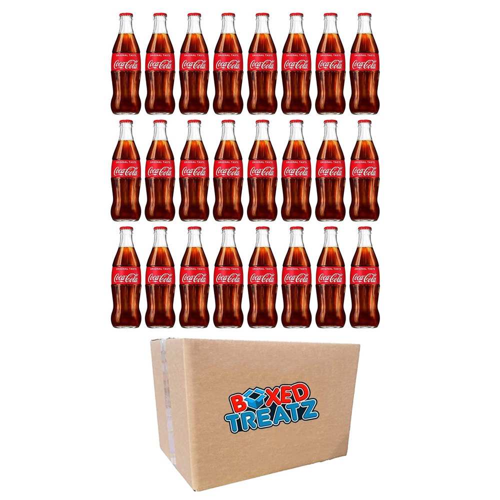 Original Taste Glass Bottles 24x330ml Gluten Free Dairy Free And Nut Free No Added Preservatives Coke Boxed Treatz