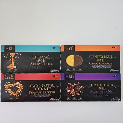 TBD GIFTTING Slimming World HiFi Bars 4 Boxes (Peanut Butter, Choc Orange, Fruit & Nut, Sticky Toffee Flavours) by TBD365