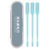 gofidin 3PCS Manual Nose Hair Trimmer Washable for Men and Women with Storage Box Double Head Nose Hair Removal view 1
