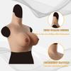 CTKOLYS Silicone Breast Forms Fake Boob Fake Chest Crossdressers Breastplate for Crossdressing Drag Queen Shemale Transgender Sissy,Colour 1,H Cup Silicone Ge view 2