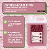 Liquipak Vegan Washing Up Liquid Pomegranate & Fig | New Improved Formula, 100% Vegan & Cruelty-Free, Concentrated Dish Soap, UK-Made Family Value (4x5 Litres) view 2