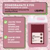Liquipak Vegan Washing Up Liquid Pomegranate & Fig | New Improved Formula, 100% Vegan & Cruelty-Free, Concentrated Dish Soap, UK-Made Family Value (4x5 Litres) view 3