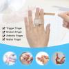 10Pcs Finger Splints, Medically Approved Finger Tape Finger Buddy Wraps for Mallet Fingers Curled Finger Broken Finger,Finger Brace Straps for Osteoarthritis Finger Joint view 4