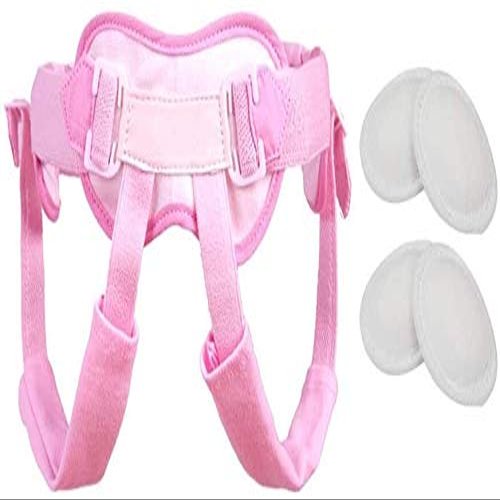 Samnuerly Hernia Inguinal Truss - Support Belt Hernia Support Brace with 2 Removable Compression Pads and Slim Adjustable Straps for Unisex Reducible Inguinal Ruptures Hernia support belt