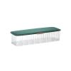 AITIME Storage Organizer for Daily Colored Contact Lenses, Disposable Contact Lens Dispenser,Clear Plastic Box for All Brands Daily Lens (Green) view 1