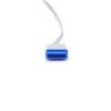Sino-k Compatible with Datexx Ohmedaa Direct-Connect SpO2 Sensor OXY-F4-GE Adult Finger Clip 9.8 ft 11 Pins Connector view 2