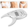 Body Fat Caliper Digital LCD Portable Battery Powered Body Fat Monitor for Athletic Women Men Precise Measurement Device 120chars view 2