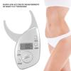 Body Fat Caliper Digital LCD Portable Battery Powered Body Fat Monitor for Athletic Women Men Precise Measurement Device 120chars view 4