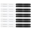 POPETPOP 10pairs Silicone Eyeglass Ear Grips for Glasses Leg Covers Non-slip Eyeglass End Tips for Sports and Daily Use view 3