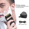 Cordless Foil Shaver, Portable Electric Razor for Men, 2 in 1 Powerful Electric Foil and Bald Shavers with Detachable Blade, Double Foil Head Shaver, Barber Shaver Foil Razor view 4