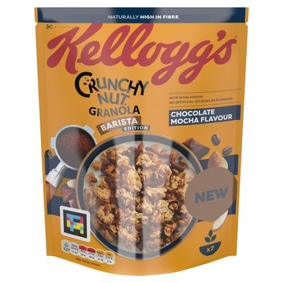 Kellogg's Barista Edition Crunchy Nut Granola Chocolate Mocha Flavour 350g