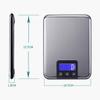 Electronic Weighing High Precision Electronic Stainless Steel Digital Kitchen Food Weighing HD LCD The Display For Small Items Baking Medicinal Materials Tea view 2