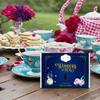 Alices Adventures in Wonderland, Wonder of Tea Gift Set, Tea Sampler includes 6 Flavours with Quotes and Illustrations, Mad Hatter Tea Party, Birthday, Mother's Day, Baby Shower, Set of 90 view 2