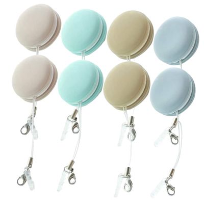 Angoily 8pcs Macaron Mobile Screen Cleaning Cloths Compact Microfiber Wipers for Eyeglasses Phone Camera Lens Portable Lens Cleaner Tools for Travel Everyday Use