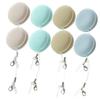 Angoily 8pcs Macaron Mobile Screen Cleaning Cloths Compact Microfiber Wipers for Eyeglasses Phone Camera Lens Portable Lens Cleaner Tools for Travel Everyday Use view 1