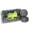 12 Pack Stainless Steel Scourers by Scrub It Steel Wool Scrubber Pad Used for Dishes, Pots, Pans, and Ovens. Easy scouring for Tough Kitchen Cleaning. (Large (50 Gram)) view 1