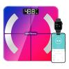 Healthkeep Scales for Body Weight with App 13 Body Composition Metrics, Digital Bathroom Scales with Bluetooth Weighing Scale, App Compatible with iOS Android 11 * 11 Iches (Multicolored) view 1