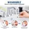 URAQT 2 in 1 USB Rechargeable Ear and Nose Hair Trimmer, Professional Painless Clipper, Waterproof Dual Edge Blades, Purple view 3