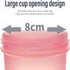 400ml, Protein Shaker Bottle, with Wire Mixing Ball, Leak-Proof, BPA Free, Perfect for Mixing Powdered Shakes, Dishwasher Safe - Pink view 3