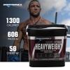 Boditronics Mass Attack Heavyweight Mass Gainer Powder with Free Shaker, High Protein and High Calorie Weight Gainer Protein Powder with 5g Creatine, BCAA, Glutamine and Beta Alanine(Milk Chocolate) view 3