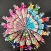 Pre Filled Millions Retro Sweet Cones Colours Kids Party Bags Children's Birthday party anniversary christening baby shower gender reveal wedding (Pink Strawberry, 1 Count (pack of 30)) view 1