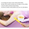 Wax Spatulas, Silicone Spatulas for Melting Wax, Waxing Applicator for Hair Removal, Multifunctional Wax Bean Scraper (Yellow) view 2