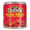 La Costena Jalapeno Red Slices 24 x 199g, Mexican Red Jalapeno Peppers, Canned Pickled Jalapeno, Sliced Jalapeno Peppers (Pack 24) view 1