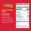 La Costena Jalapeno Red Slices 24 x 199g, Mexican Red Jalapeno Peppers, Canned Pickled Jalapeno, Sliced Jalapeno Peppers (Pack 24) view 2